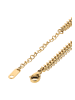 IZIA Women Multi-Chain Bracelet in Gold Multicolor