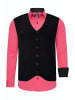 Rusty Neal Hemd mit Weste in Pink