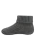 ewers 3er-Set Socken Rippe/Umschlag in anthrazit-eichel-toffee