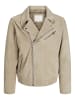 Jack & Jones Lederjacke in Greige