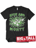 Rick and Morty T-Shirt in Schwarz