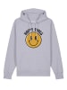 wat? Apparel Sweatshirt Happy times smiley emoji in Lavender