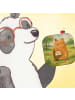 Mr. & Mrs. Panda Bierdeckel Bär Vermissen Design ohne Spruch in Weiß