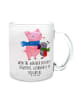 Mr. & Mrs. Panda Kaffeebecher Glühschwein Smörle mit Spruch in Transparent