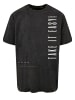 F4NT4STIC Herren Oversize T-Shirt Take It Easy Text in schwarz
