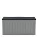 GMD Living Outdoor Kissenbox "PRIMO BLACK" 830l wasserdicht in Farbe Grau - Schwarz