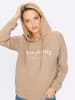 Heine Kapuzensweatshirt in beige