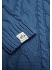 Band of Rascals Strick " Cable " in blau