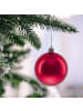 relaxdays 50-tlg. Weihnachtskugeln Set in Rot