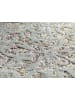 Arte Espina Wohnzimmer Teppich – Kurzflorteppich Damast 8067 120 x 180 cm in grau - mint - rechteckig