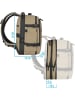 normani Erweiterbarer Handgepäck-Rucksack 20 Liter Nikaho in Beige