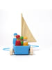 Grimm's Strandsegler mit 4 regenbogen Freunden ab 1 Jahr in blau