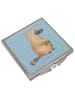 Mr. & Mrs. Panda Schminkspiegel Schnabeltier Mut ohne Spruch in Blau Pastell