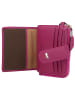 Braun Büffel Joy Kreditkartenetui RFID Schutz Leder 11 cm in purple plum