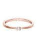 Elli DIAMONDS  Ring 925 Sterling Silber Verlobungsring in Rosegold