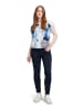 BETTY & CO Casual-Shirt mit Print in Blau/Weiß