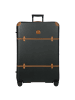 BRIC`s Bellagio - 4-Rollen-Trolley XL 82 cm erw. (eucalyptus) in black/tan