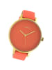 Oozoo Analog-Armbanduhr Oozoo Timepieces pfirsichrosa extra groß (ca. 48mm)