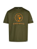 SCHIETWETTER T-Shirt "Fabian", in olive/orange