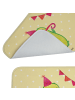 Mr. & Mrs. Panda Badteppich Avocado Party ohne Spruch in Gelb Pastell