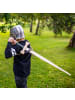 Bestsaller Ritterhelm mit klappbarem Visier für Kinder, Kunststoff in Silber/Gold