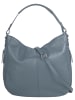 Cluty Shopper echt Leder in blau