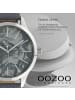 Oozoo Analog-Armbanduhr Oozoo Timepieces grau groß (ca. 45mm)