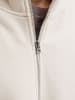 Jack & Jones Sweatshirt mit halbem Reißverschluss in Moonbeam