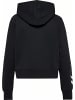 Hummel Hoodie "Hmlelemental Short Hoodie Woman" in Schwarz
