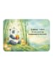Mr. & Mrs. Panda Kühlschrankmagnet Panda beflügelt Pommes Design... in Weiß