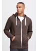 !SOLID Kapuzensweatjacke SDOlli Zip-Hood in Braun