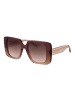 Trussardi Damen Sonnenbrillen Quadrat Rose