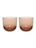 like. by Villeroy & Boch 2er Set Wassergläser Like Glass 280 ml in Clay