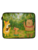 Mr. & Mrs. Panda Laptop Tasche Waldtiere Aloha Design ohne Spruch in Weiß