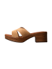 Oh! my Sandals Leder-Sandalen mit Absatz Beige