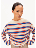 armedangels Strickpullover Merinaa in blau ecru - 0002