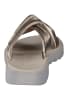 Paul Green Pantoletten in Metallic Gold