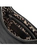 Les Visionnaires Harper Schultertasche Leder 28 cm in black metallic