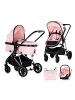 Chipolino Kinderwagen Aura 3 in 1 in rosa