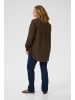 KAFFE curve Kleid KCverana Loose fit in Chocolate Brown CC
