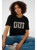 Kaffe T-shirt KArosie Oversize fit in Black Deep