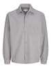 Jack & Jones Overshirt in Light Grey Melange