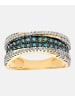 Diamant L'éternel Eternity-Ring aus 375 Gelbgold mit Diamant