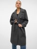 Vero Moda Mantel in Dark Grey Melange