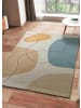 Atticgo Kurzflor-Teppich NEW YORK in mehrfarbig