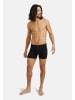 DANISH ENDURANCE Boxershorts Bamboo Trunks in schwarz/rot