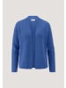 Hessnatur Hessnatur Strick Jacke Regular aus reiner Bio-Baumwolle in kobalt
