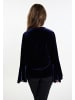 Usha Damen Samtshirt in Marine