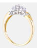 Diamant L'éternel Ring aus 375 Gelbgold mit Diamant