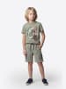 KOROSHI T-shirt mit kurzen Ã¤rmeln fÃ¼r jungen in khaki